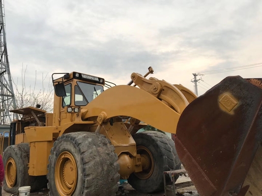 CAT 988F Carregador de rodas original japonês em bom estado, de segunda mão, com poucas horas de trabalho