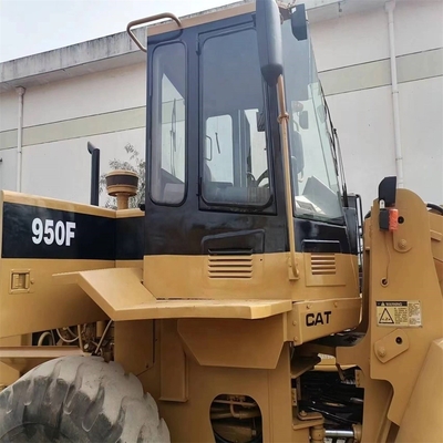 Carregador frontal Caterpillar 950F usado com tipo de roda móvel e potência de 44,7 KW do Japão
