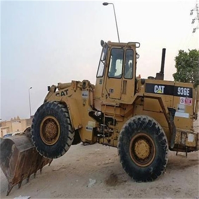 Carregador frontal usado do Japão Caterpillar 936E CAT Carregador de rodas com desempenho