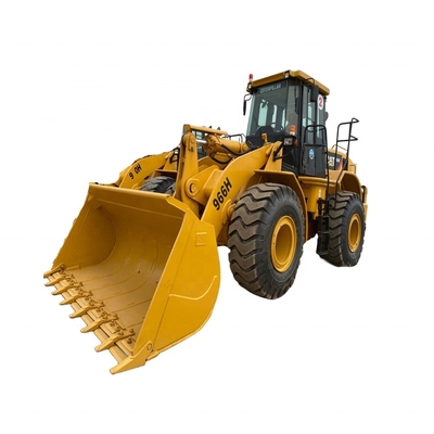 Motor Cat original usado no Japão Carregadores de rodas dianteiras Cat 966H para suas necessidades de construção