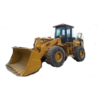 Carregador de rodas dianteiras CAT 966G usado altamente versátil para máquinas de construção