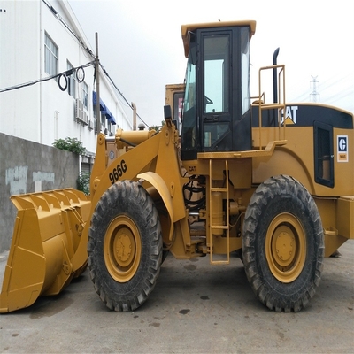 Carregador de rodas dianteiras CAT 966G usado altamente versátil para máquinas de construção