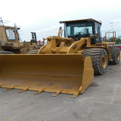 Carregador de rodas dianteiras CAT 966G usado altamente versátil para máquinas de construção