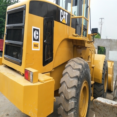 Carregador de rodas dianteiras CAT 966G usado altamente versátil para máquinas de construção