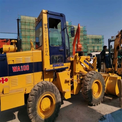 60 KW Horas de Trabalho Baixo Original Japão Usado Komatsu WA100 Carregador de Roda para o Seu