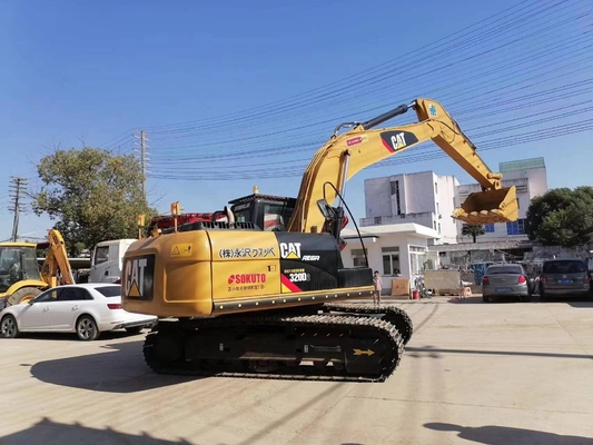 Excavadora usada Caterpillar Cat320D2 Carregadora japonesa com carga nominal de 20 TON