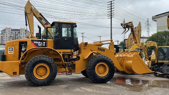 Horário de trabalho reduzido CAT Caterpillar 966H Carregador original do Japão CAT966H em boas condições
