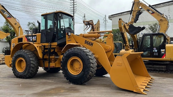 Horário de trabalho reduzido CAT Caterpillar 966H Carregador original do Japão CAT966H em boas condições