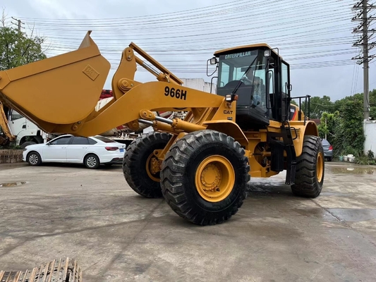 Horário de trabalho reduzido CAT Caterpillar 966H Carregador original do Japão CAT966H em boas condições