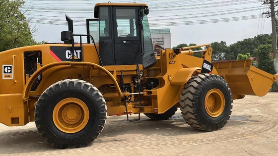 Cor original Usado CAT Caterpillar 966L Carregador frontal Máquinas de movimentação de terra
