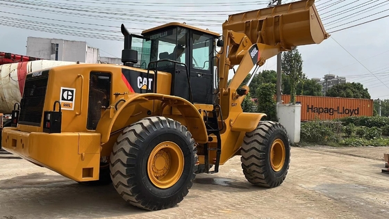 Cor original Usado CAT Caterpillar 966L Carregador frontal Máquinas de movimentação de terra