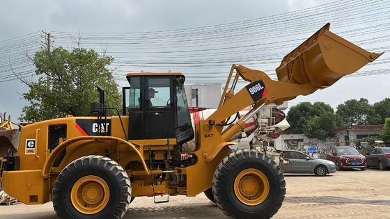 Cor original Usado CAT Caterpillar 966L Carregador frontal Máquinas de movimentação de terra