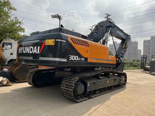Carregador usado Japão Máquina de tractor original com motor HINO Hyundai 300LC-9S Excavator