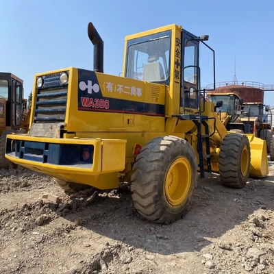 2021 original japonês de segunda mão KOMATSU WA300 carregador de rodas grandes em excelente estado