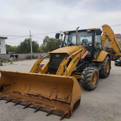 Horário de trabalho reduzido Carregador de retroescavadeira Excavadora de carga frontal usada SDLG B877F Equipamento original