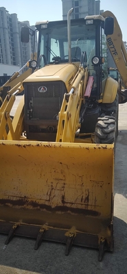 Horário de trabalho reduzido Carregador de retroescavadeira Excavadora de carga frontal usada SDLG B877F Equipamento original
