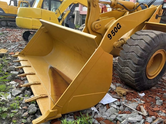 Carregador de rodas original do Japão CAT950G e bom desempenho para máquinas de movimentação de terra