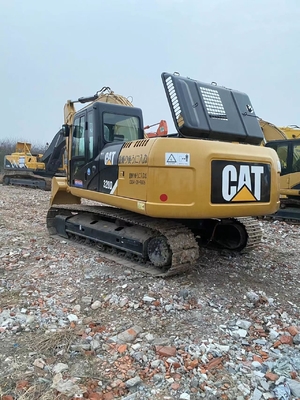 Excavadora usada de 20 toneladas CAT 320D com motor EPA e tinta original GDI Caterpillar 320D