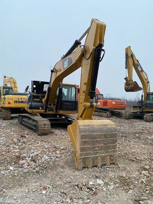 Excavadora usada de 20 toneladas CAT 320D com motor EPA e tinta original GDI Caterpillar 320D