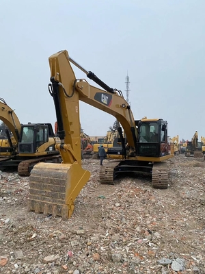 Excavadora usada de 20 toneladas CAT 320D com motor EPA e tinta original GDI Caterpillar 320D