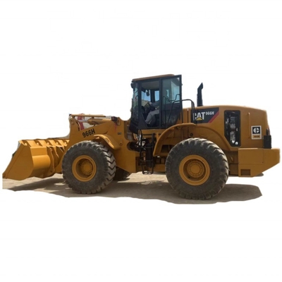 Carregadores de rodas usados CAT966H com peso da máquina de 6000 kg Outra bomba hidráulica incluída