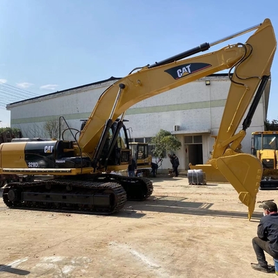 Pintura original Japão CAT329DL Excavadora hidráulica 5 toneladas Peso operacional Motor Cummins