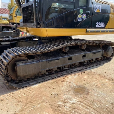 Pintura original Japão CAT329DL Excavadora hidráulica 5 toneladas Peso operacional Motor Cummins