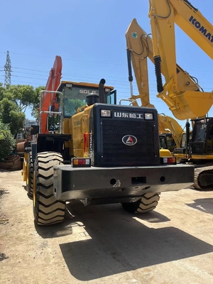 Tipo de roda móvel Japão Máquina original Lovol Carregador de rodas usado SDLG956L Motor HINO