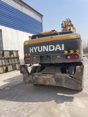 0-2000 Horas de Trabalho Excavadora Hyundai 210W-9 usada com motor EPA e tinta original