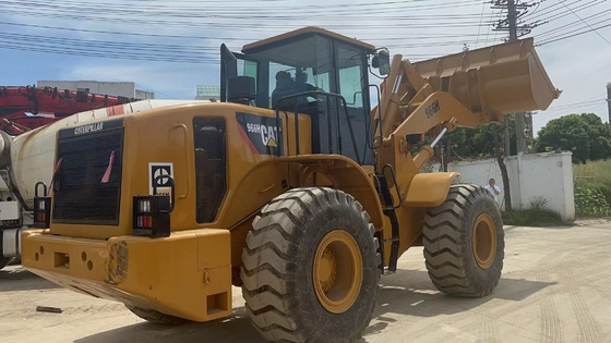 Tractor de carregador dianteiro CAT966H Carregadores de rodas usados para restaurante