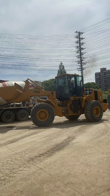 Tractor de carregador dianteiro CAT966H Carregadores de rodas usados para restaurante
