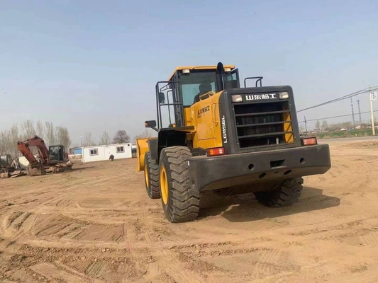 Pintura original SDLG 956 Carregador usado com máquina de bomba hidráulica Liyuan Peso 7000 kg