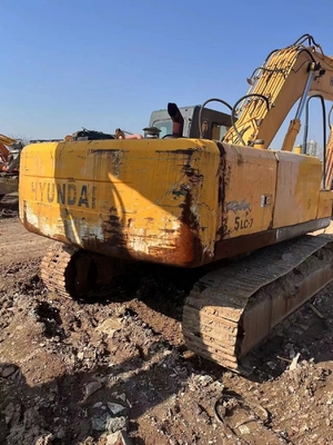 33 TON Coreia EPA Motor Hyundai 335LC-7 Excavadora hidráulica Excavadora móvel de tipo raspador