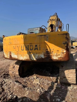 33 TON Coreia EPA Motor Hyundai 335LC-7 Excavadora hidráulica Excavadora móvel de tipo raspador