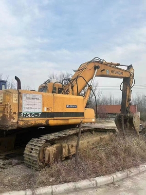 37 TON Coreia EPA Motor Hyundai375LC Excavadora hidráulica Excavadora original de pintura usada