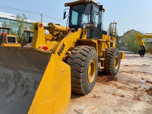CAT 966H Carregador de rodas usado em bom estado e válvula hidráulica Liyuan do Japão