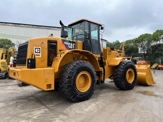 Carregador de rodas Caterpillar 966H de alto desempenho com cilindro hidráulico Liyuan