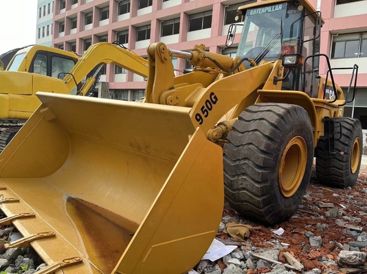 Carregador de rodas Caterpillar 950G usado para projectos de construção