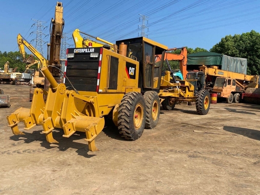 20 toneladas Peso de operação CAT 140K Grader usado Alta potência de escavação e ponto de venda único