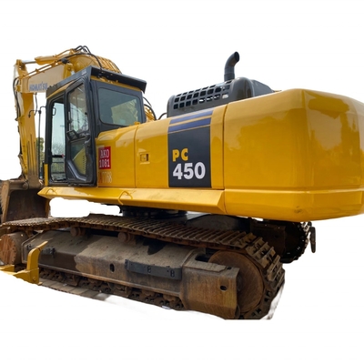 Excavadora usada Komatsu PC450 com 138kw de potência do Japão em boas condições
