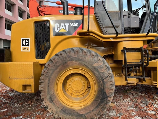 Carregador de retroescavadeira CAT usado Vantagens Horários baixos Excelente estado Rodas de tipo móvel