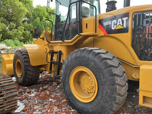 Carregador de retroescavadeira CAT usado Vantagens Horários baixos Excelente estado Rodas de tipo móvel