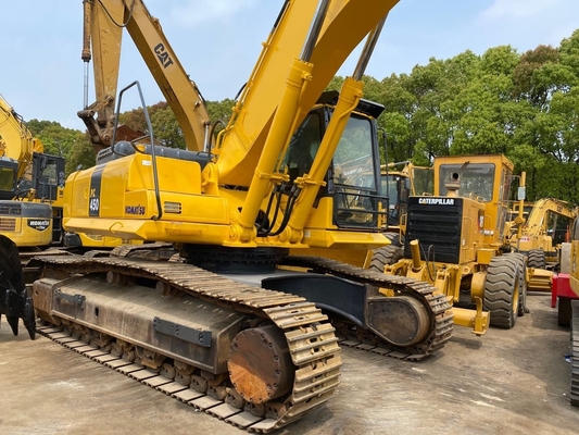 Excavadora usada Komatsu PC450 com 138kw de potência do Japão em boas condições