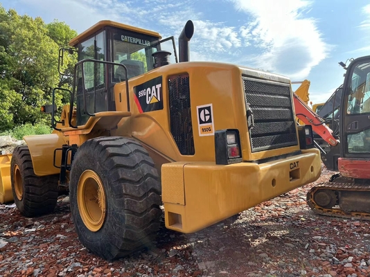 Carregador de retroescavadeira CAT usado Vantagens Horários baixos Excelente estado Rodas de tipo móvel
