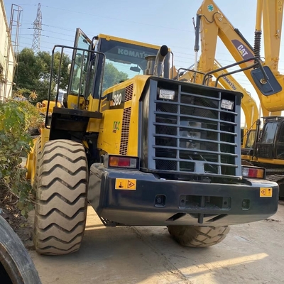 Bom estado de segunda mão Komatsu WA380 Carregador usado Excavadora Cor Original Carregador de Pagamento