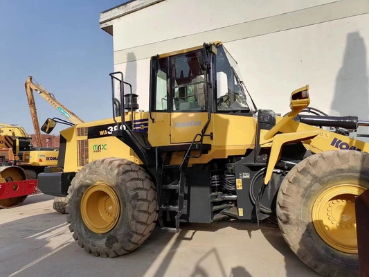 Bom estado de segunda mão Komatsu WA380 Carregador usado Excavadora Cor Original Carregador de Pagamento