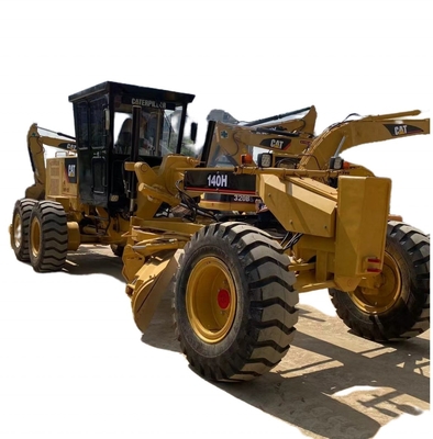 Pintura Original Japão Cat140H EPA Motor Grader Hidráulico Caterpillar140H Cat140H Usado