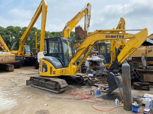 Excavadora mini japonesa original 5T Komatsu PC55 EPA Motor em bom estado Shanghai