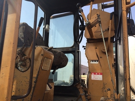 Máquina usada Japão pintura original Komatsu GD505A 20ton Grader no Japão com motor CAT
