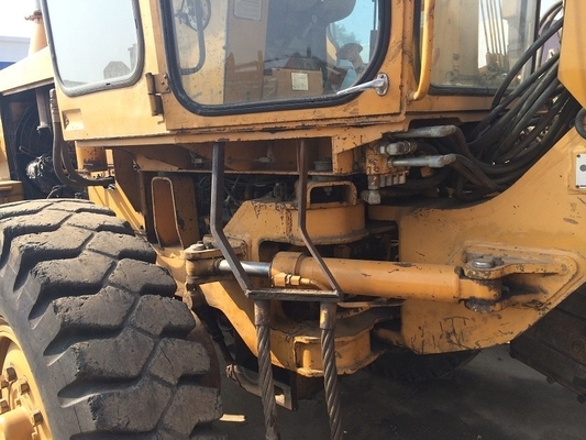 Máquina usada Japão pintura original Komatsu GD505A 20ton Grader no Japão com motor CAT